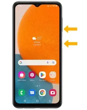 cara Screenshot Samsung A23 5G