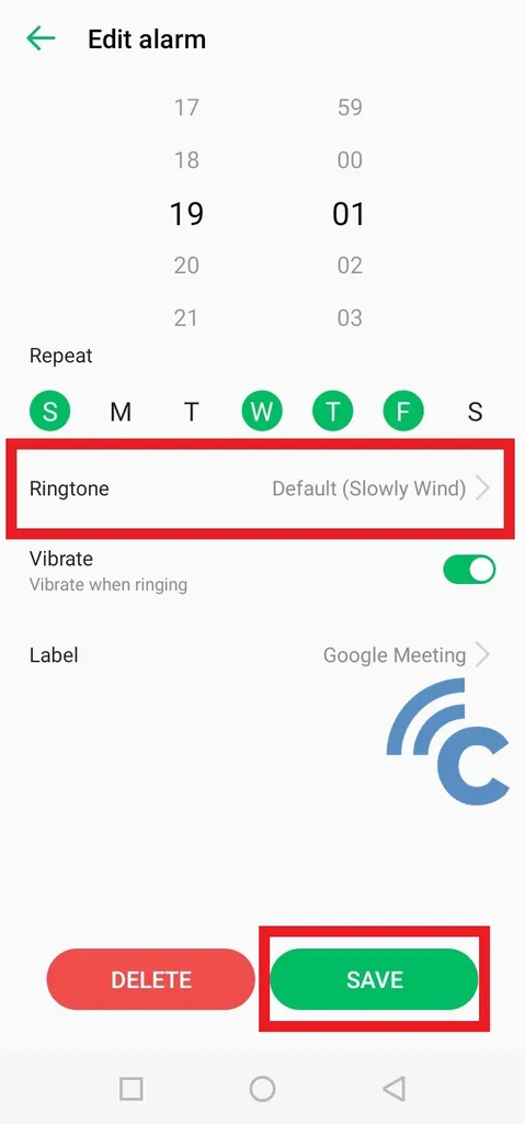 how to change infinix alarm ringtone