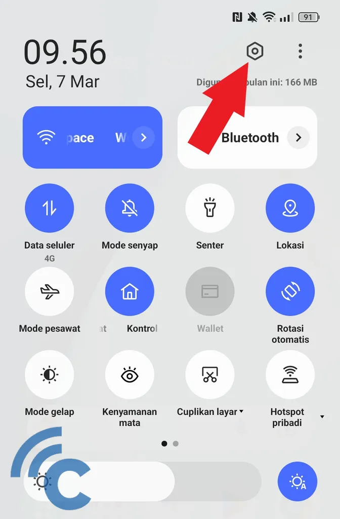 how to get rid of the realme navigation button