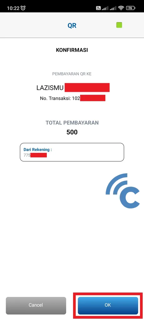 how to make payment via qris scan
