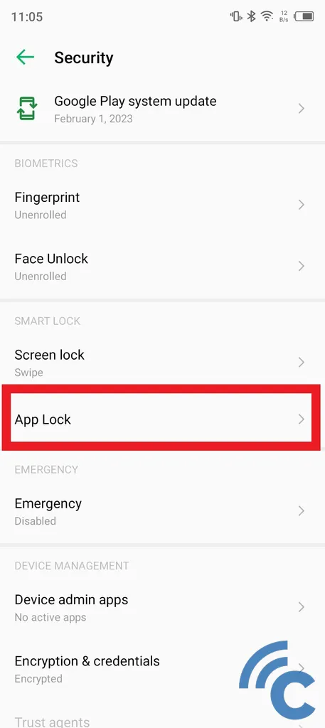 how to lock applications on infinix cellphones
