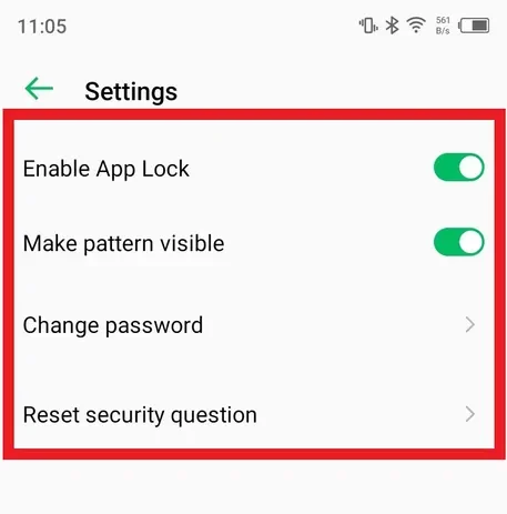 how to lock applications on infinix cellphones