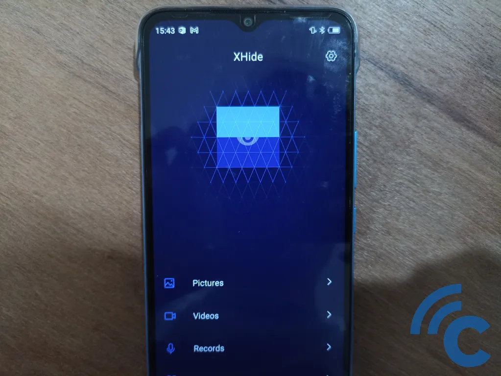 how to hide files on an infinix cellphone