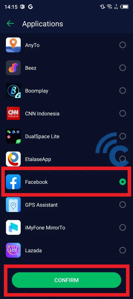 how to hide applications on Infinix cellphone