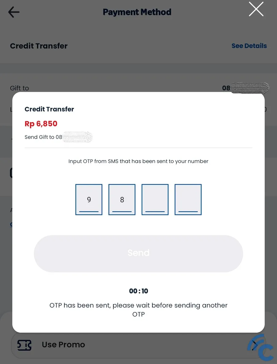 How to transfer Telkomsel credit